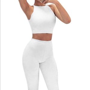 Crop top legging co-ord